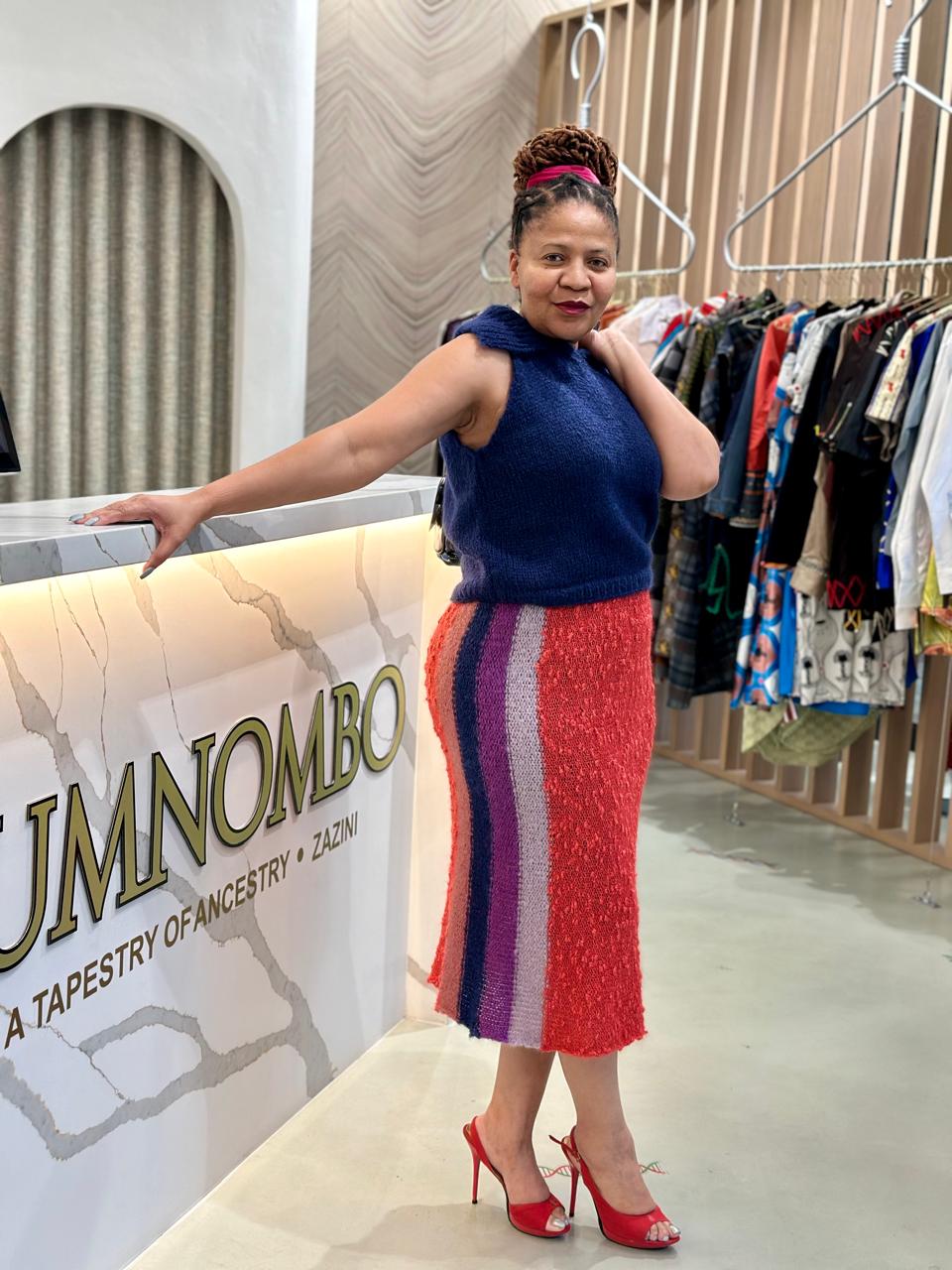 Knit Dress with Apron – UMNOMBO Apparel